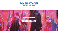Desktop Screenshot of mainstagetheatre.com